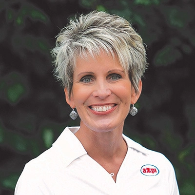 Sheryl Doering Meshke smiles