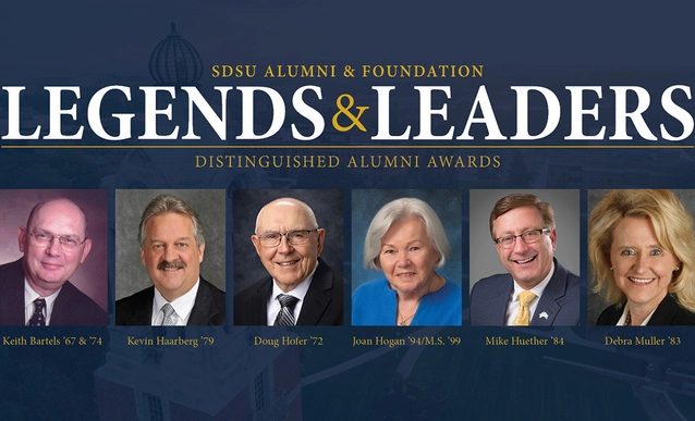SDSU Alumni & Foundation announces the 2026 Legends & Leaders Distinguished Alumni Awards, honoring six distinguished alumni.