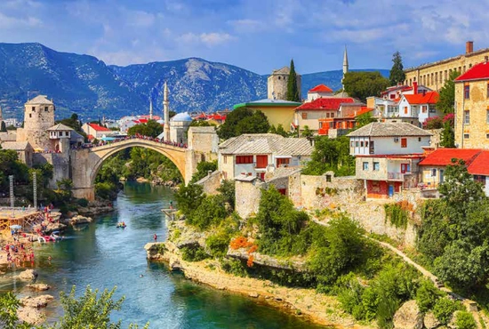Scenic view of Croatia, Slovenia and the Adriatic Coast