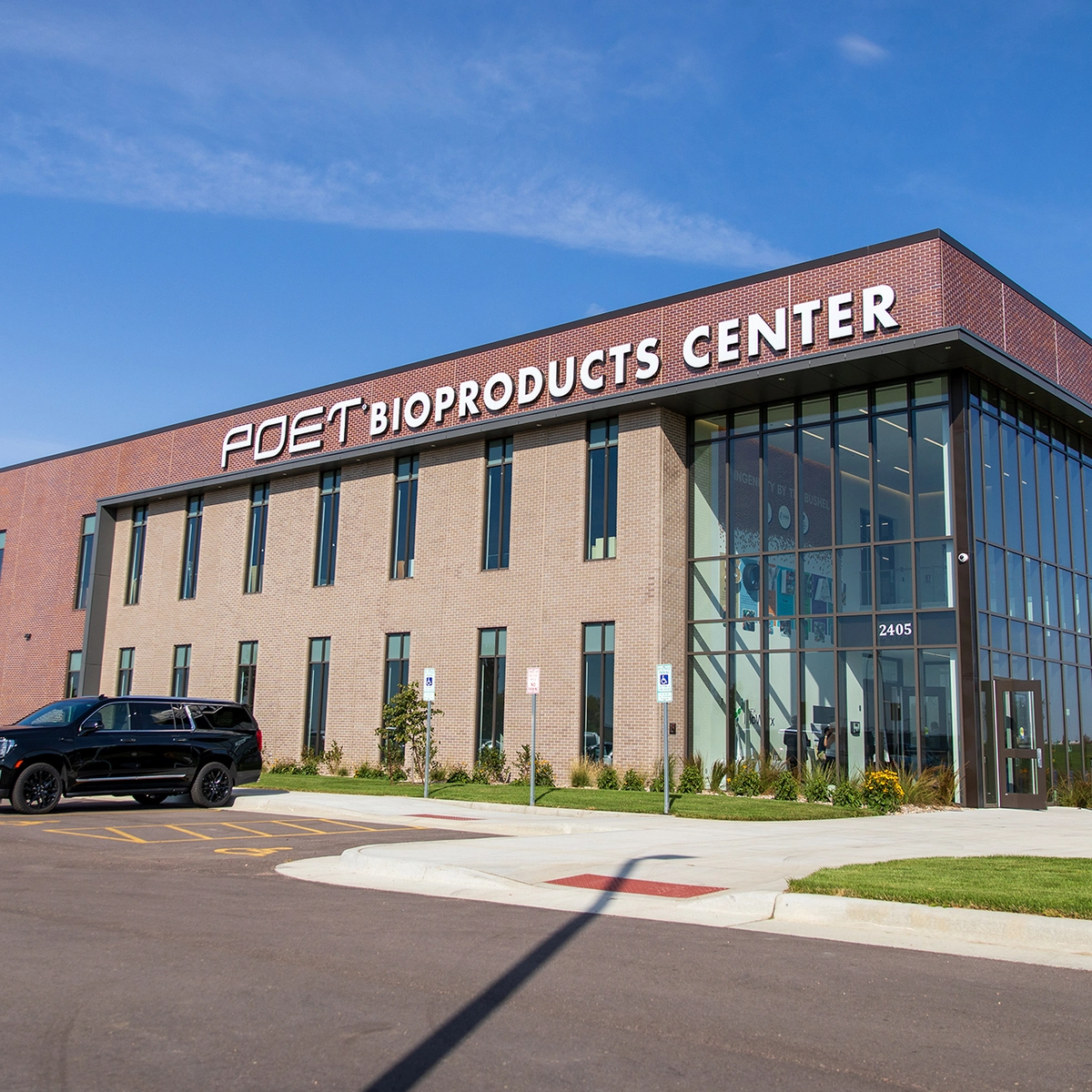 The POET Bioproducts Center Building