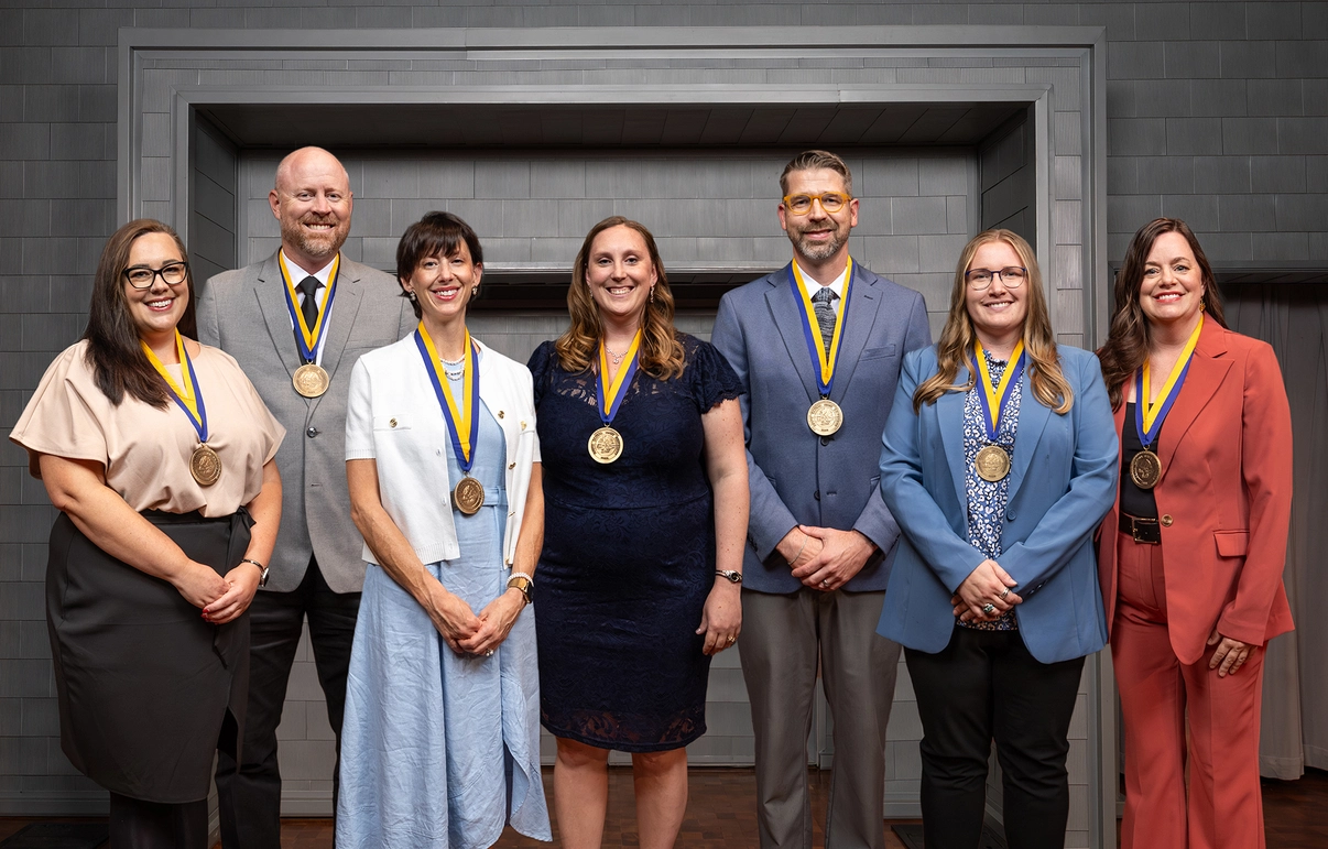 Endowed holder honorees from the 2025 University Leadership Honors ceremony at South Dakota State University