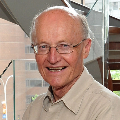 Photo of Vern Schramm smiling