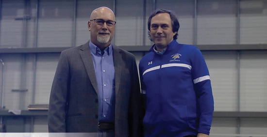 Brent Bargmann and Rod DeHaven smile together