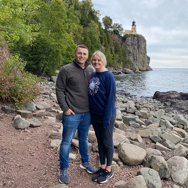 Karley and her husband