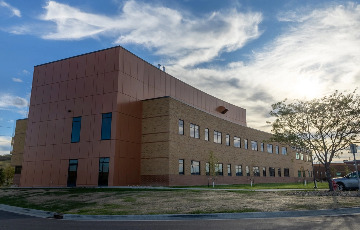 A photo of the newly renovated and expanded nursing facility at Black Hills State University-Rapid City.